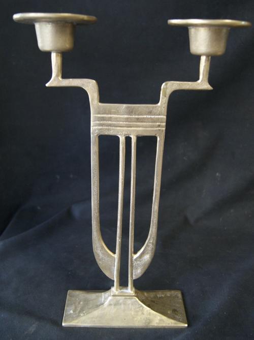 Brass Tall 2 Candle Stick Candelabra