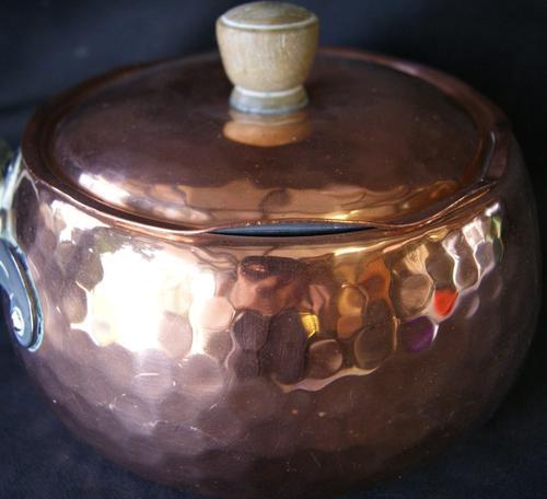 Vintage Stockli Netstal Copper Pot - Swiss Made