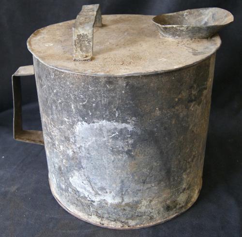 Vintage Galvanized Metal Watering Can