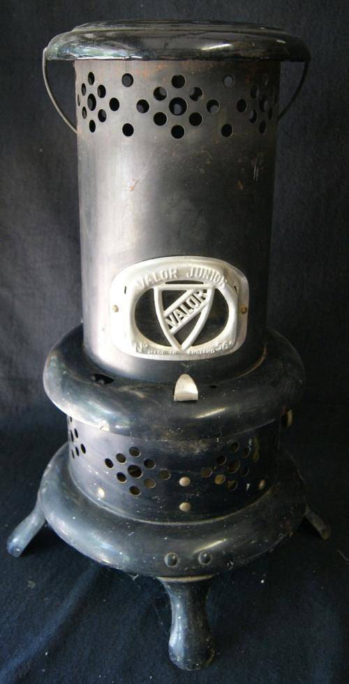 Fire Accessories Vintage Valor Junior No 56 Camping Paraffin Heater Complete was sold for