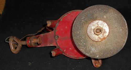 Vintage Hand-Powered Compact Grinding Wheel