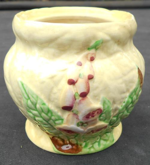 Vintage Carlton Ware Australian design Foxglove Sugar Bowl