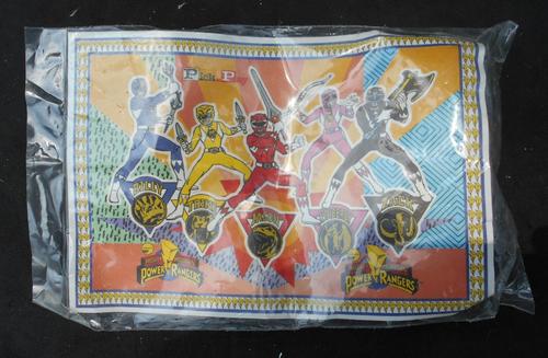 Vintage Power Rangers Collectible Marbles