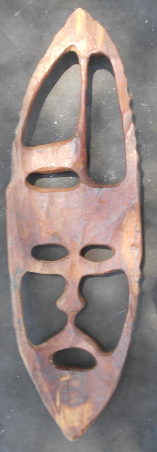 Hand Carved African Wood Mask