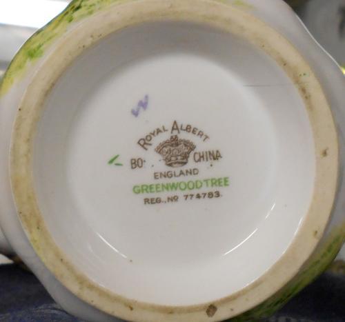 Vintage Royal Albert Greenwood Tree Coffee Pot
