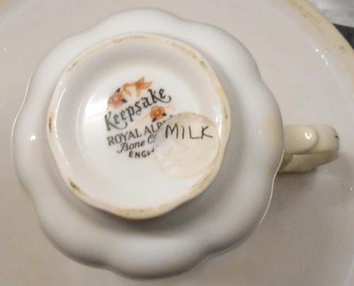 Vintage Royal Albert Keepsake Milk Jug