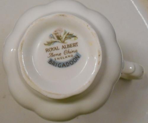 Vintage Royal Albert Brigadoon Milk Jug