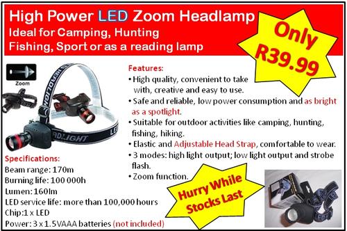 Zoom Headlamp