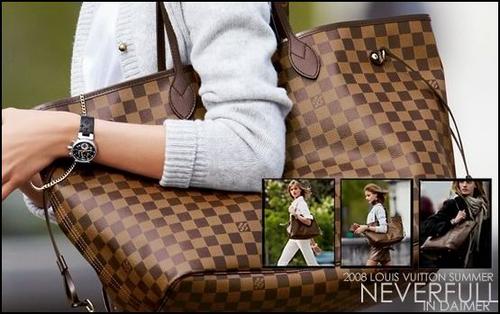 Handbags & Bags - 100% AUTHENTIC LOUIS VUITTON DAMIER EBENE NEVERFULL GM HANGBAG was sold for R6 ...