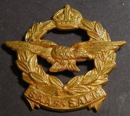 South African Airforce - WWII South African Air Force Cap Badge was ...