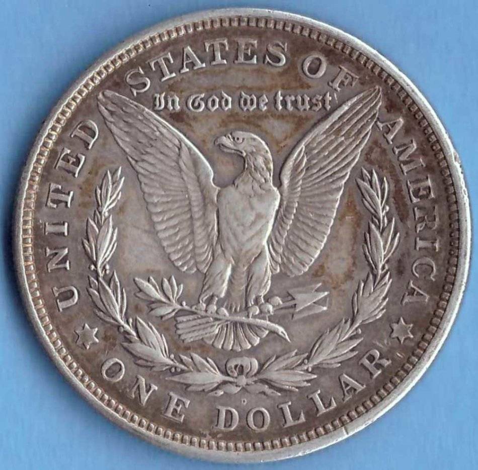 The Americas 1921 USA Early Morgan Silver Dollar D As Per Scan