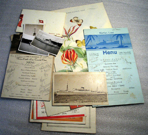 Maritime - Collection Of Union-Castle Line Memorabilia Was Sold For R30 ...