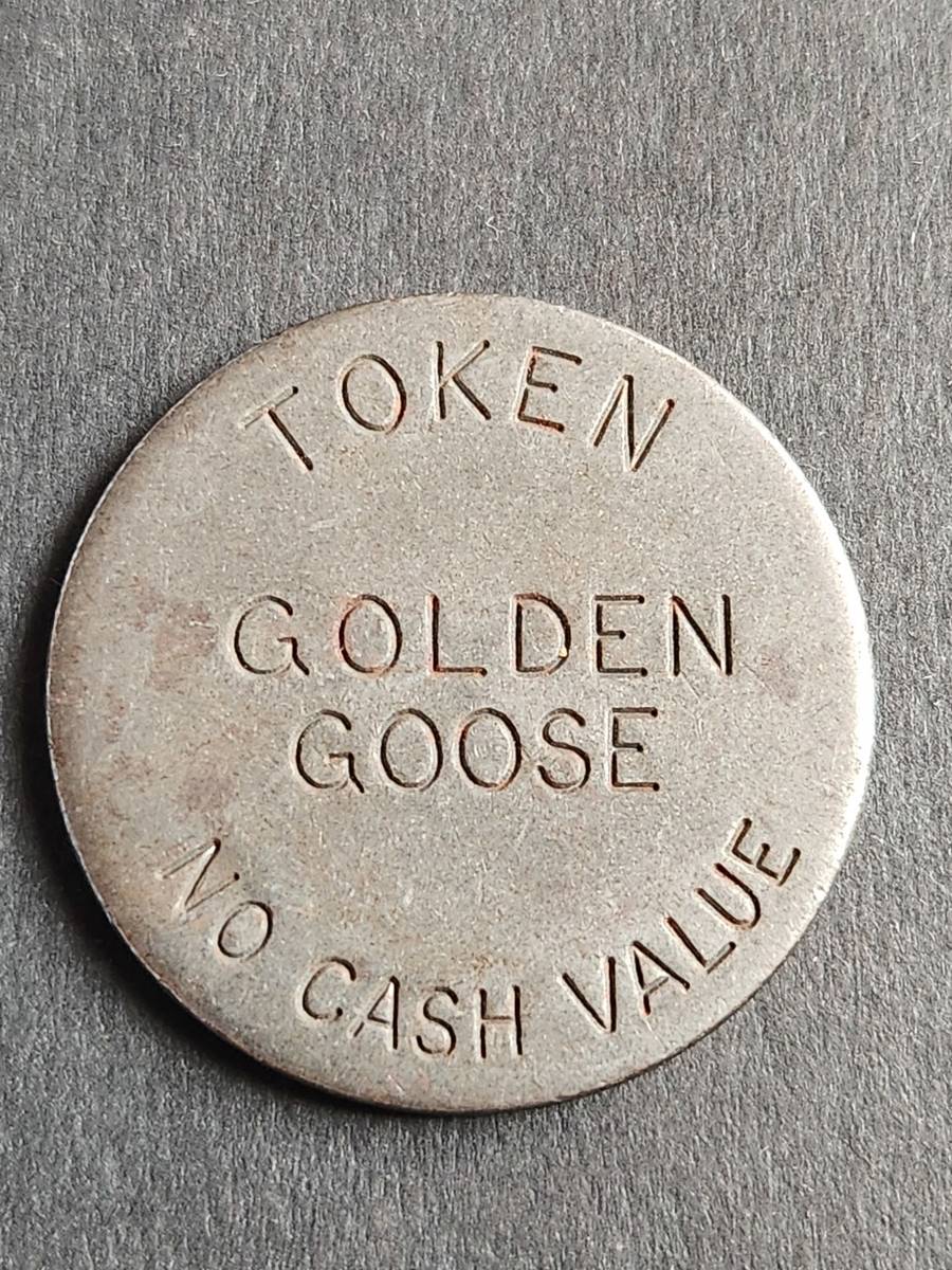 Tokens Golden Goose Las Vegas Nevada Gaming Token as per photograph
