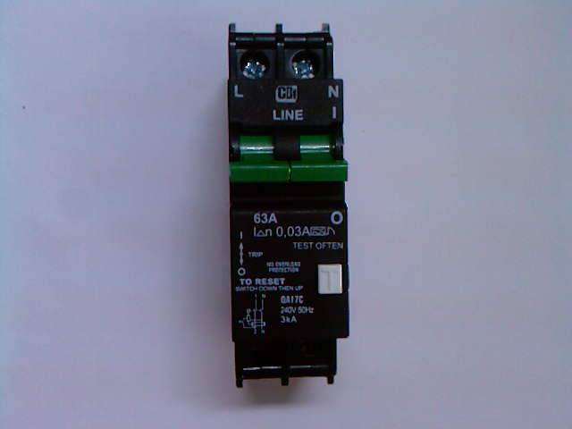 Other Gadgets - 240 VOLT 63 AMP EARTH LEAKAGE UNIT CIRCUIT BREAKER
