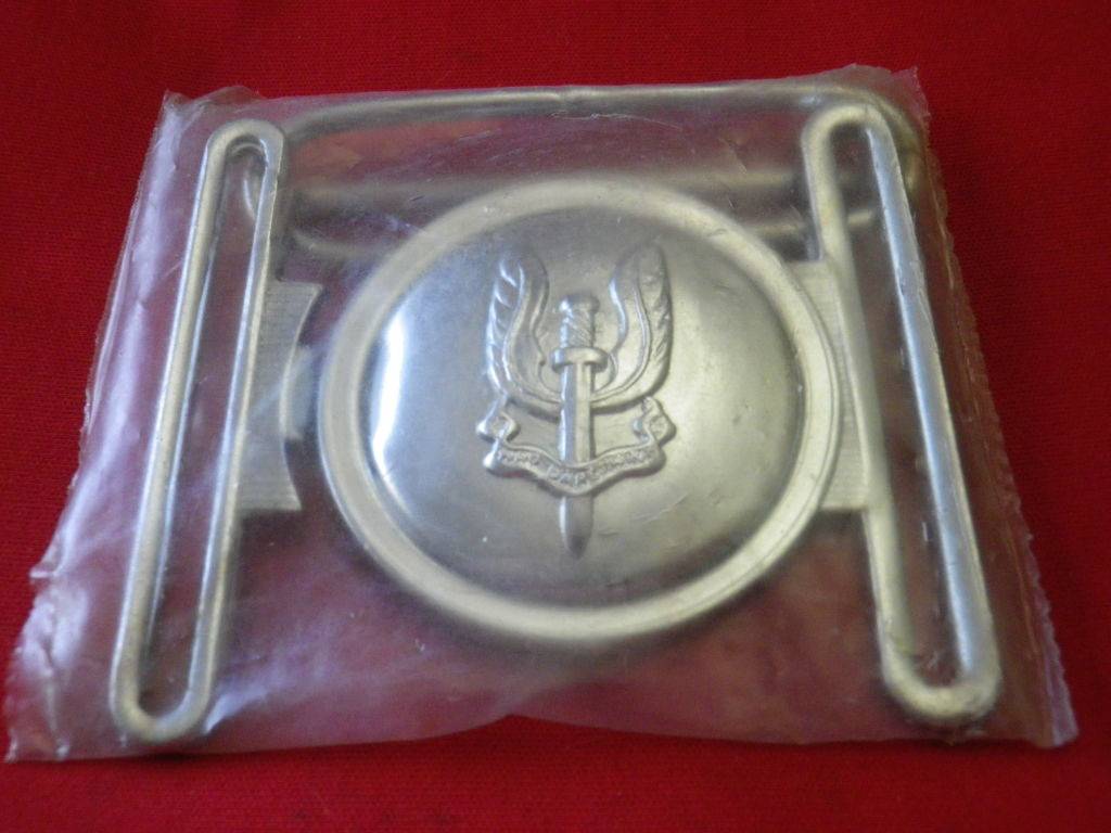 Belts & Buckles RHODESIAN SAS CHROME BUCKLE IN ORIGINAL UNOPENED