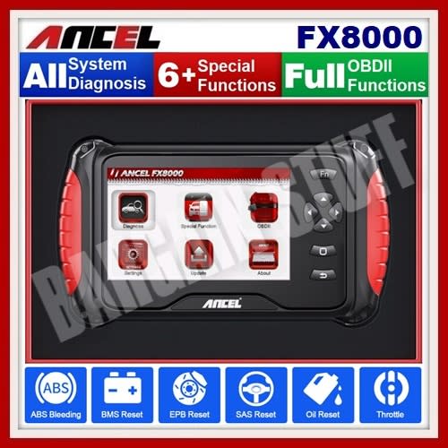 ANCEL FX8000 OBD2 Car Diagnostic Tool Full System with Multi