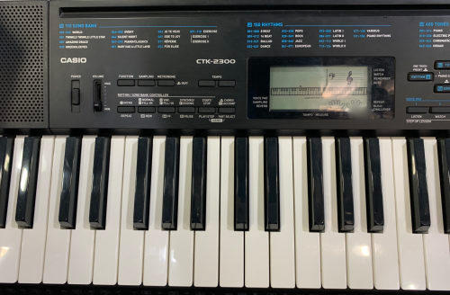 Piano Organ Casio CTK 2300 keyboard 61 Key was sold for R1