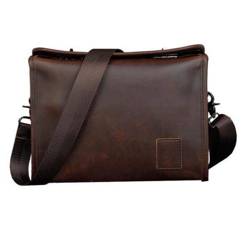 Backpacks, Bags & Briefcases Fashion Men Crazy Horse PU Leather