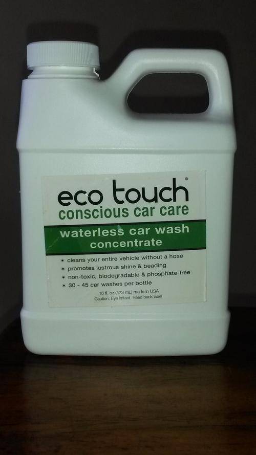 Car Care ECO TOUCH Biodegradable Waterless Car Wash Concentrate was