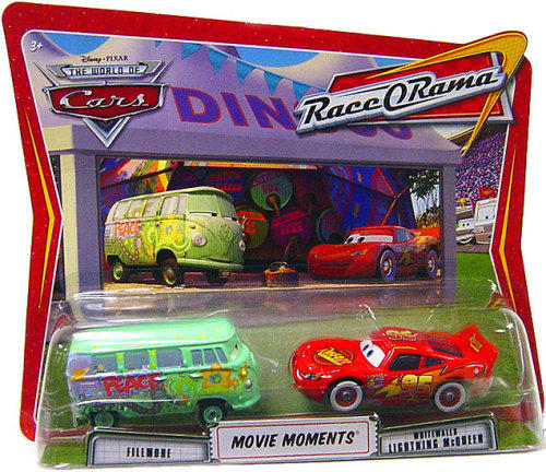 Other Toys - Mattel Disney Cars Race o Rama Fillmore Bully & White ...