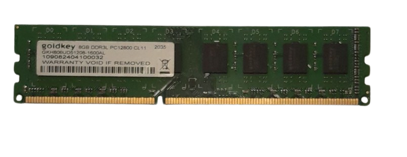 Memory (RAM) - Goldkey 8GB DDR3 Desktop RAM was sold for R316.00 on 15 ...