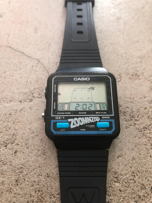 casio watch game retro