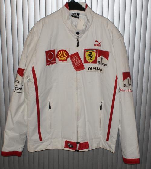 Coats & Jackets - White Ferrari Jacket was sold for R500.00 on 26 Apr ...