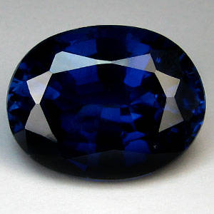 Natural Midnight Blue Sapphire – Oval Cut 6x4 Mm, 0.75 Carat, Unheated Australian Gem