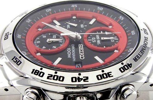 Men s Watches SEIKO MEN S DAYTONA F1 RACER CHRONOGRAPH MONSTER