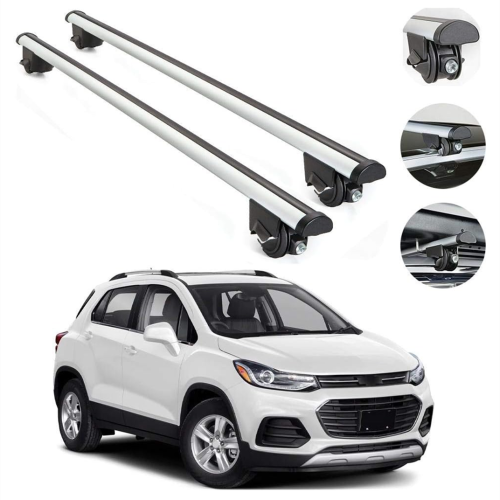 Roof Racks aluminum roof rail 5601 roof rack lockable 120 cm with key