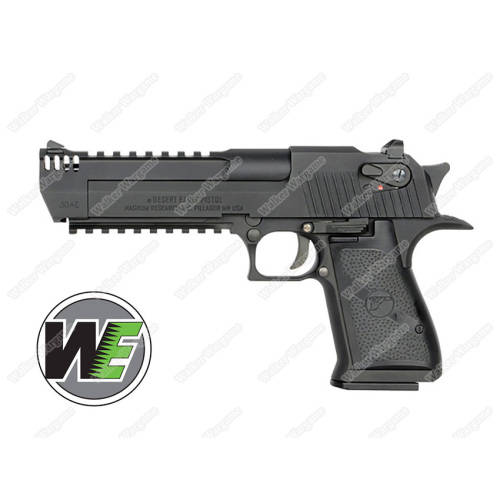 Airsoft Guns WE Desert Eagle L6 .50AE Green Gas Pistol Black for sale