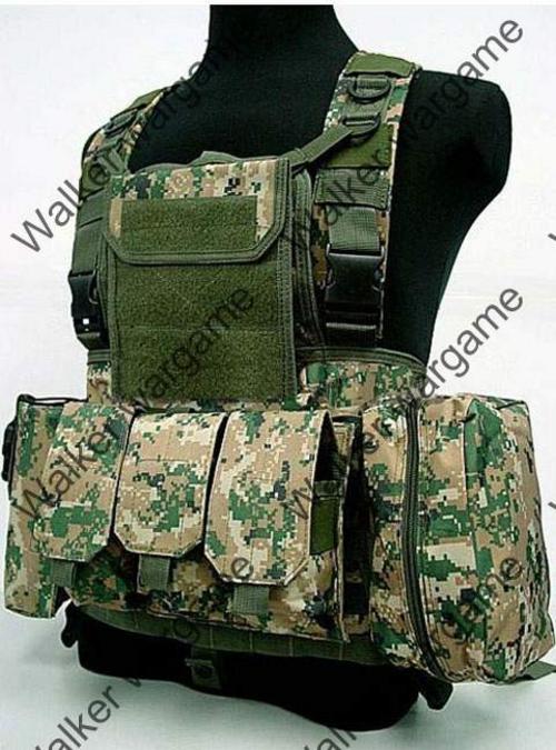 FSBE LBV Load Bearing Molle Assault Vest Multi Camo-in 