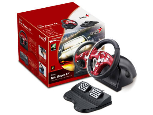 Racing Wheels & Seats - Genius Trio Racer FF Racing Wheel was sold for ...