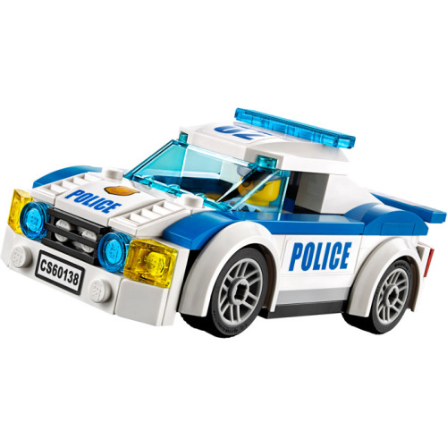lego city police high speed chase car helicopter toy