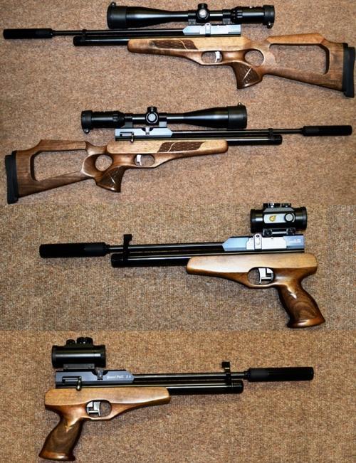 Airsoft Guns - PCP AIR PISTOL AND AIR RIFLE - BROCOCK - COMPLETE ...