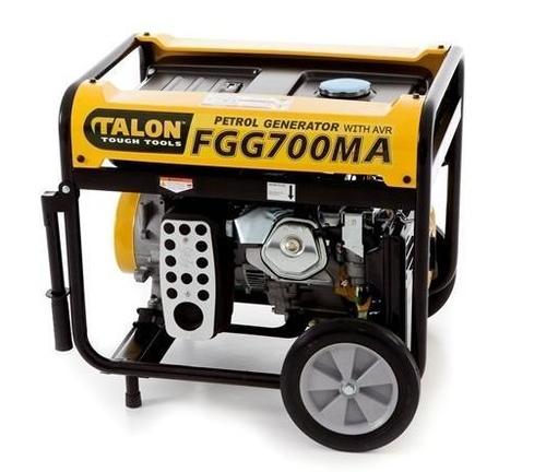 6.5 KVA Petrol Generator talon with AVR, wheel kit, battery and key start