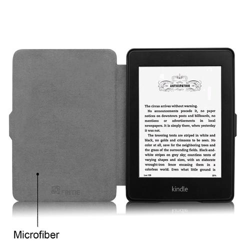 FINTIE SMARTSHELL BLACK MAGNETIC CASE FOR KINDLE PAPERWHITE