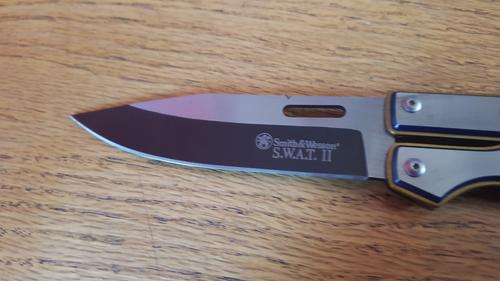 Smith & Wesson Swat II Butterfly Flick Knife