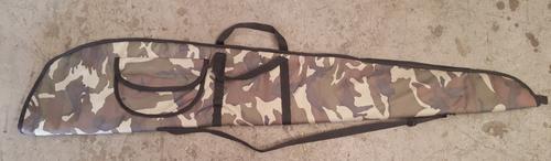 Rifle Bag 145cm Double padded Camo military grade zip +side pocket, very durable