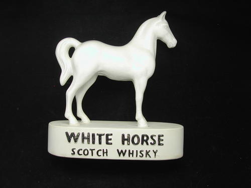 Bar Accessories - White Horse Scotch Whisky Pub Statuette was sold for ...