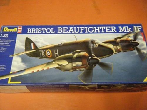 Aircraft - BRISTOL BEAUFIGHTER MKIF-REVELL-1/32 SCALE was sold for R400 ...