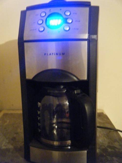 Tea & Coffee Makers PLATINUMCOFFEE MAKERBUILT IN BEAN GRINDER(MILL