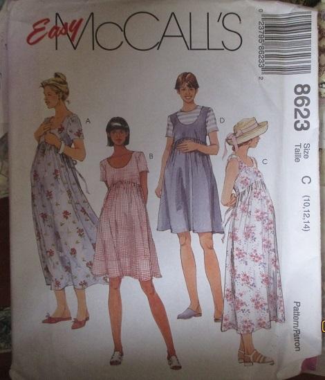 Other Sewing Accessories - McCALLS PATTERN 8623 SIZE 10-14 MATERNITY ...