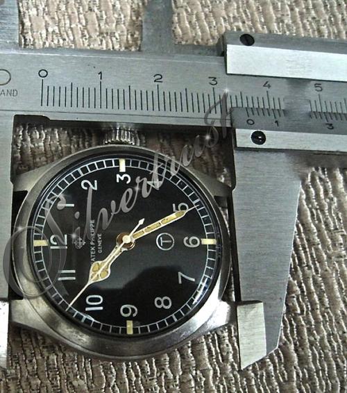 Used Patek Philippe Military Issued Mens Chronograph by Silvertrust