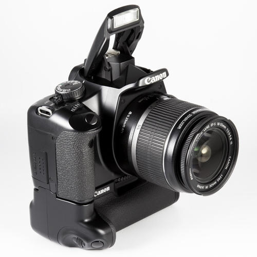 Canon EOS 450D DSLR with Canon BG-E5 Battery Grip