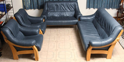 Grafton Everest Oak and Leather Lounge Suite