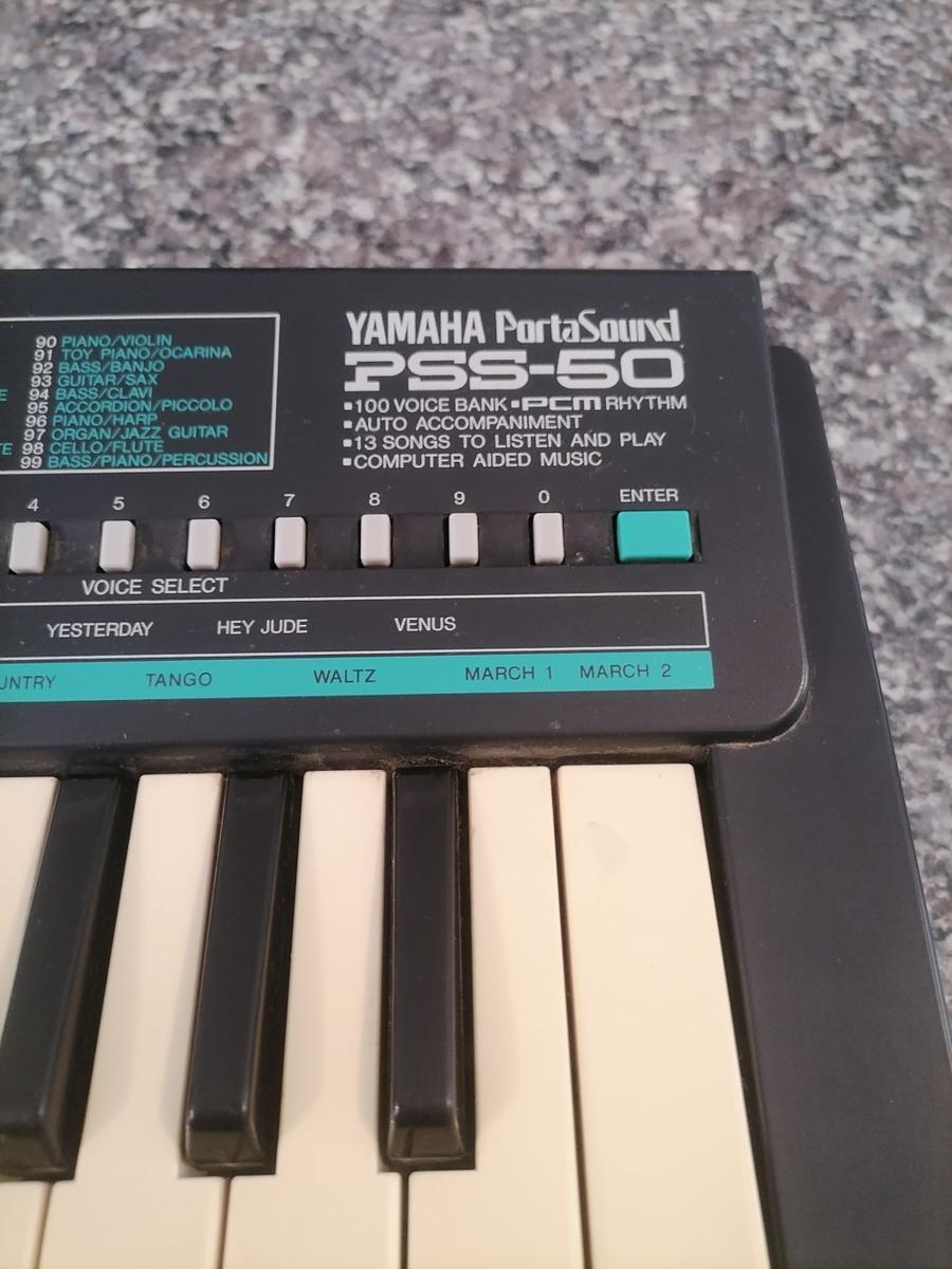 Other Music Instruments Yamaha Keyboard Portasound Pss 50 Tested And Working Made In Japan