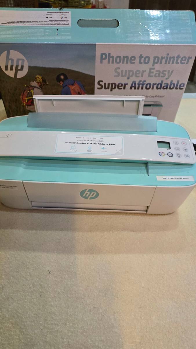 Printers HP PHONE TO PRINTER(WORLDS SMALLEST ALL IN ONE PRINTER)UNWANTED GIFTWIRELESS for