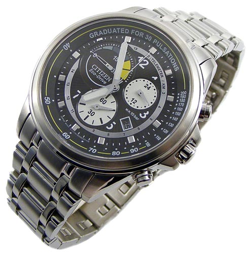 Other Watches - CITIZEN SAPPHIRE Pulsometer Telechrono Eco-Drive! was ...