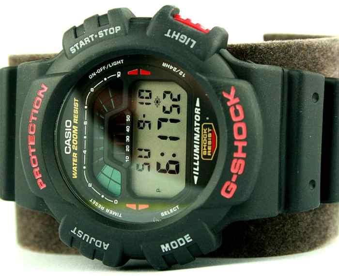 g shock illuminator set time